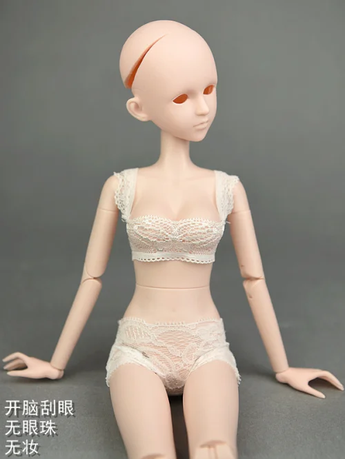 3D реальные глаза Обнаженная 1/4 BJD кукла Синьи/45 см Оригинальная кукла тела с двойным коленом локтевого сустава/для косплея DIY куклы игрушки - Цвет: open head