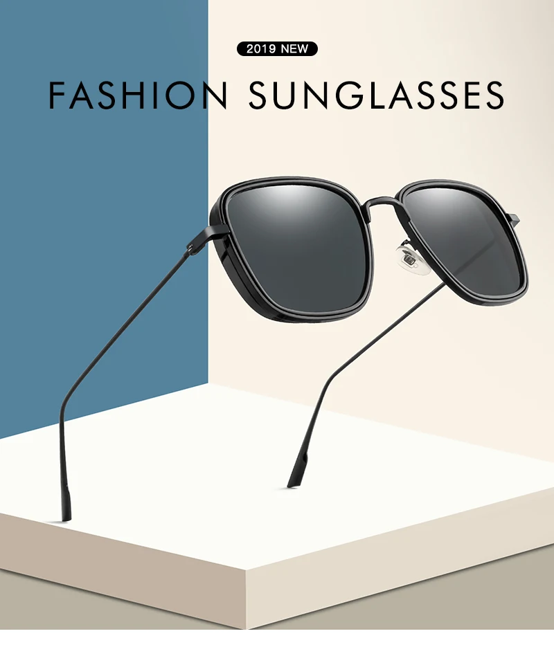 Классические металлические солнцезащитные очки в стиле стимпанк для мужчин и женщин, фирменный дизайн, квадратные солнцезащитные очки в стиле панк, Винтажные Солнцезащитные очки с защитой от уф400 лучей, солнцезащитные очки Gafas de sol hombre