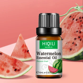 

HIQILI Watermelon Fragrance Oil 10ML Diffuser Aroma Essential Oil Apple Passion Fruit Coconut Mango Watermelon Cherry