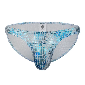 

Sexy Men's Underwear Front Convex Fashion Printed Mens Briefs Comfortable Breathable Elastic Bag high Quality Underpants Man