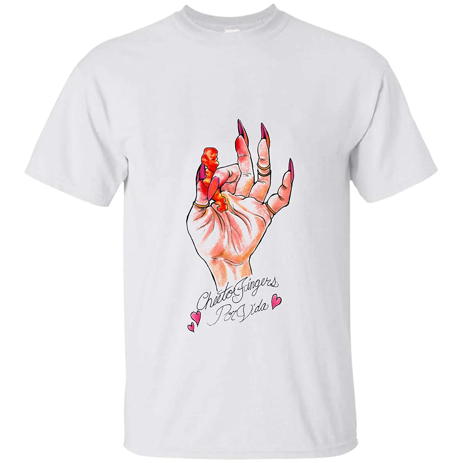

Hot Cheeto Fingers Por Vida T shirt Hoodie for Men Women Unisex