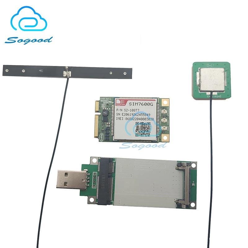 SIM7600G модуль MINI PCIE SIMCOM SIM7600 LTE CAT1 Многополосная фотография/фотосессия/HSPA
