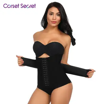 

Corset Secret Women Waist Trainer Plus Size 16 Steel Boned Waist Trainer Bandage Steel Boned Waist Cincher Plus Size Waist Train