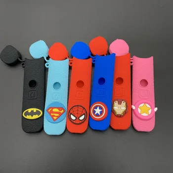 

Cartoon Supre Hero Vape Pod System Protective Silicone Sleeve Cover Texture Case for RELX Alpha