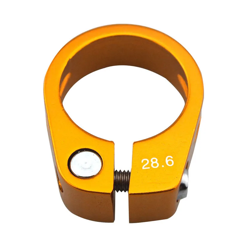 Bike Bicycle Seat Post Clamp Quick Release Aluminum Alloy Clip Useful Durable