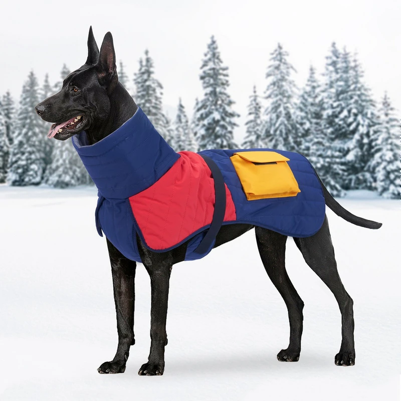 Clothes For Large Dogs Winter Warm Big Dog Vest Jacket Coat Waterproof