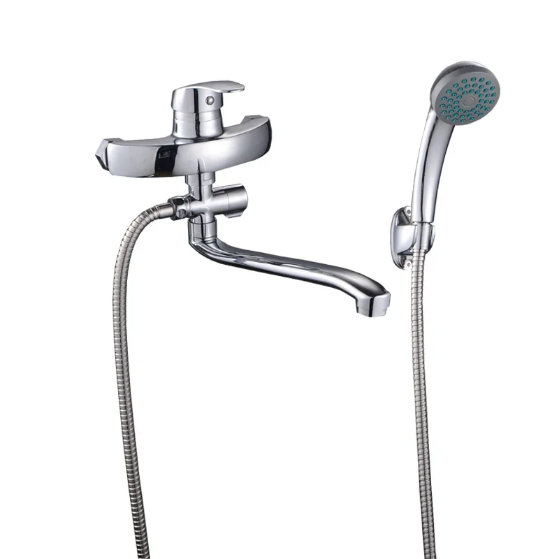 

Simplicity Shower Set Sun Shower Bathroom Hot And Cold Mixing Water Corner Water Distributor Handheld Sprinkler Nozzle