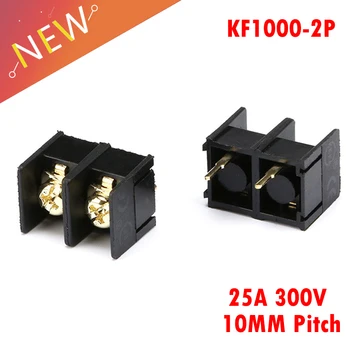 

10Pcs/lot KF1000-2P PCB Screw Terminal block connector pitch 10MM 2PIN PIN KF1000 2P