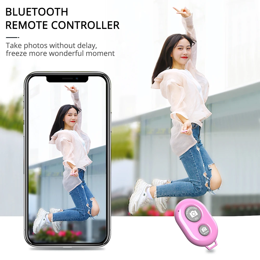 Штатив монопод TRAVOR для селфи с Bluetooth съемный двойной заполняющий светильник