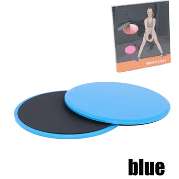 

2pcs Gliding Discs Slider Fitness Disc Exercise Sliding Plate for Gym Abdominal Core Training ZJ55