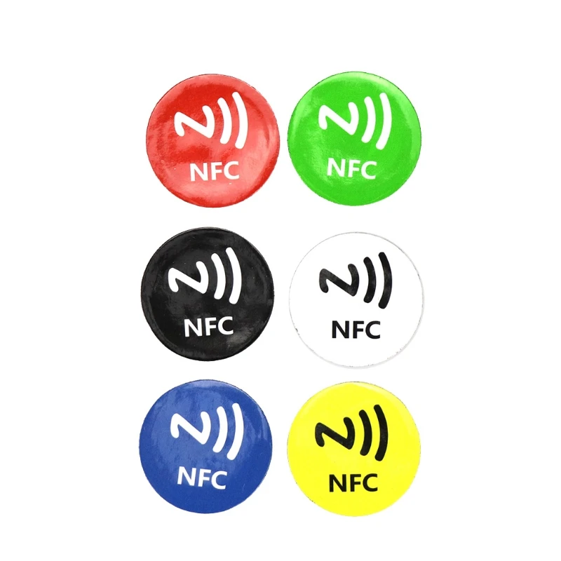 Метки-метки для мобильных телефонов NFC металлические 6 шт. |