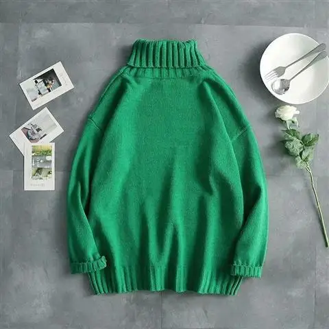 

Mens Four Seasons Streetwear Harajuku Sweater Vintage Retro Japanese Style Knitted Sweater 2021 Autumn Cotton Pullover Tops