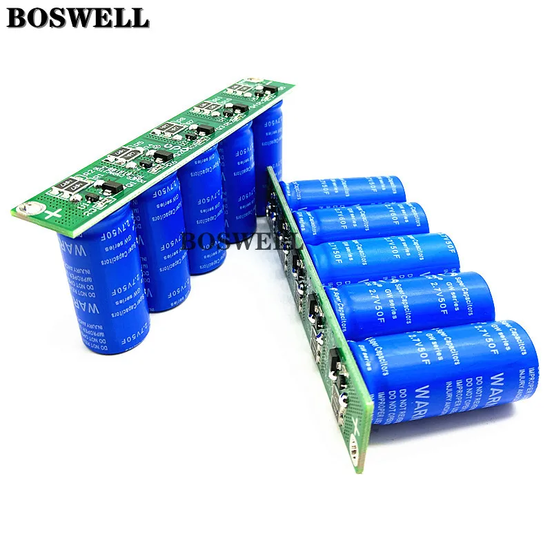 GDCPH super farad capacitor module 13.5v 10F backup power supply cryogenic starter 2.7v 50F | Электроника