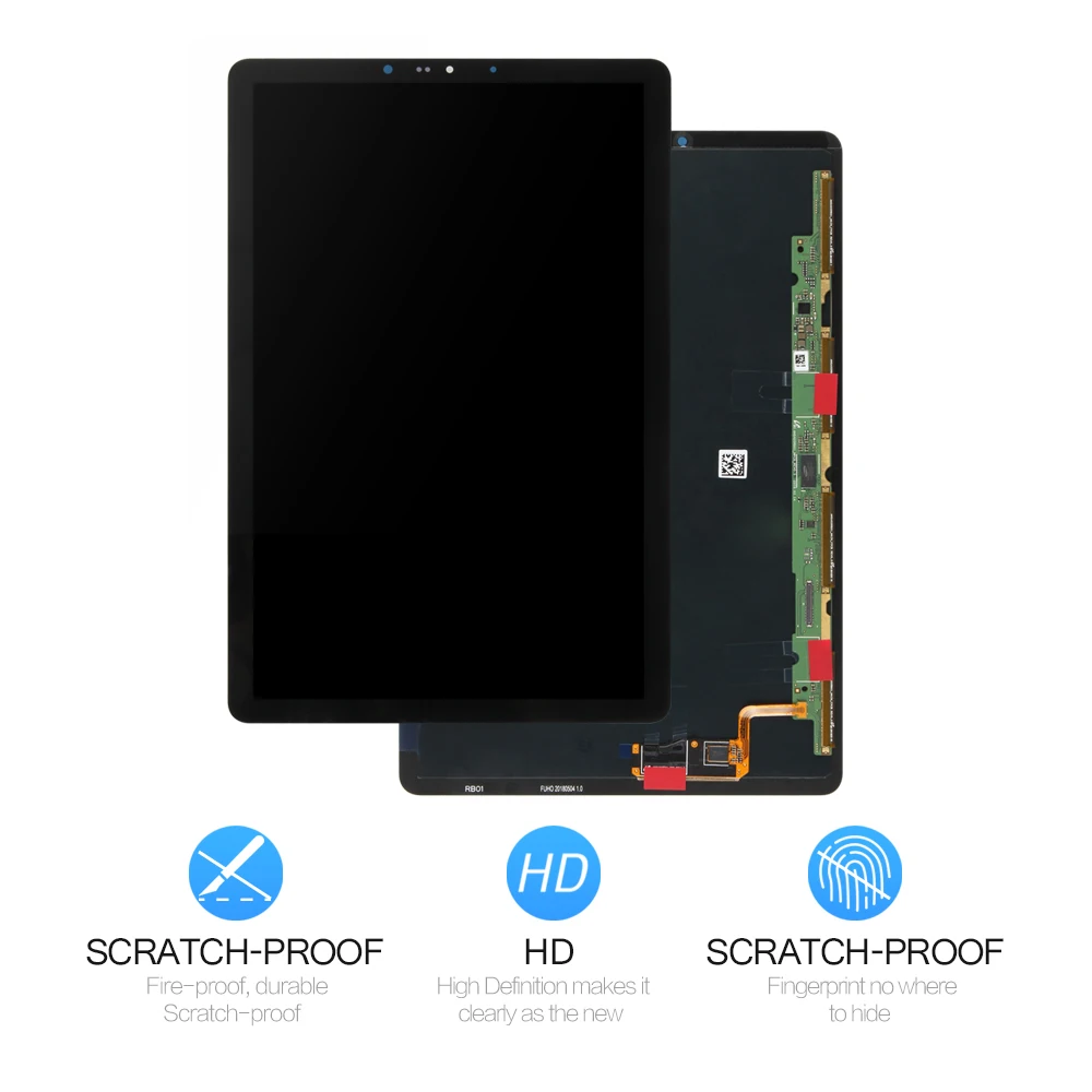 Полноэкранный ЖК-дисплей для samsung Galaxy Tab S4 10,5 T830 T835, кодирующий преобразователь сенсорного экрана в сборе, запасные части