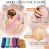 1Pcs African Net Sponge, 30x80cm African Exfoliating Body Net Scrubbing Wash Net Washcloth Long Bathing Sponge Net Shower 4