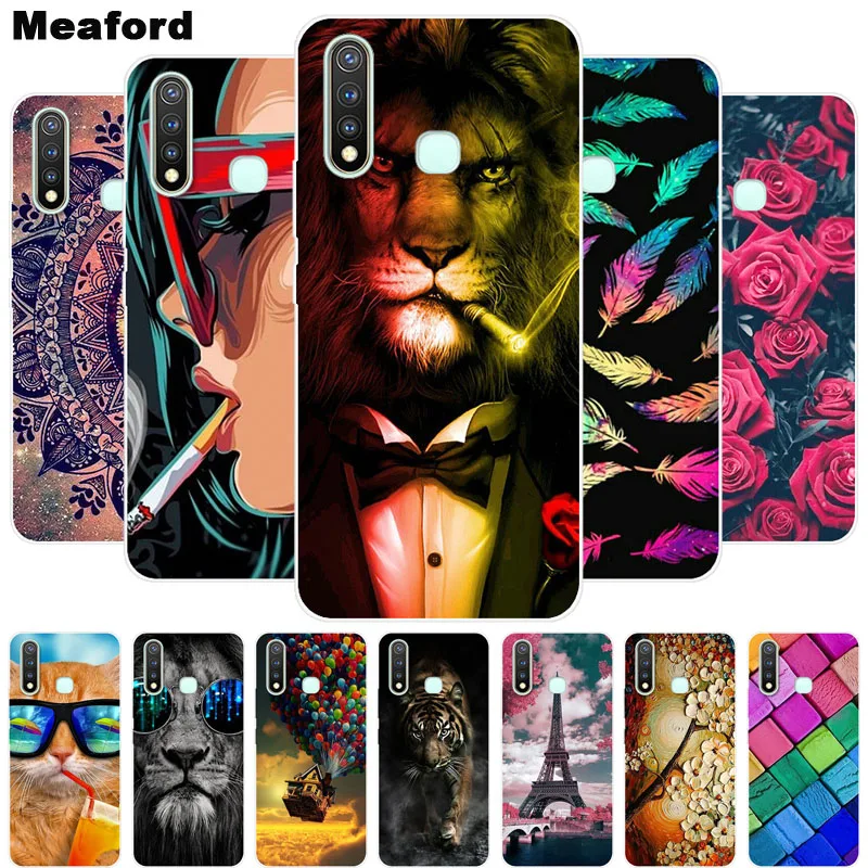 Чехол для Vivo Y19 Y17 Y91C Y81 силиконовый мягкий чехол V17 Neo Y12 Y11 2019 Y90 Z5X V15 Pro прозрачный