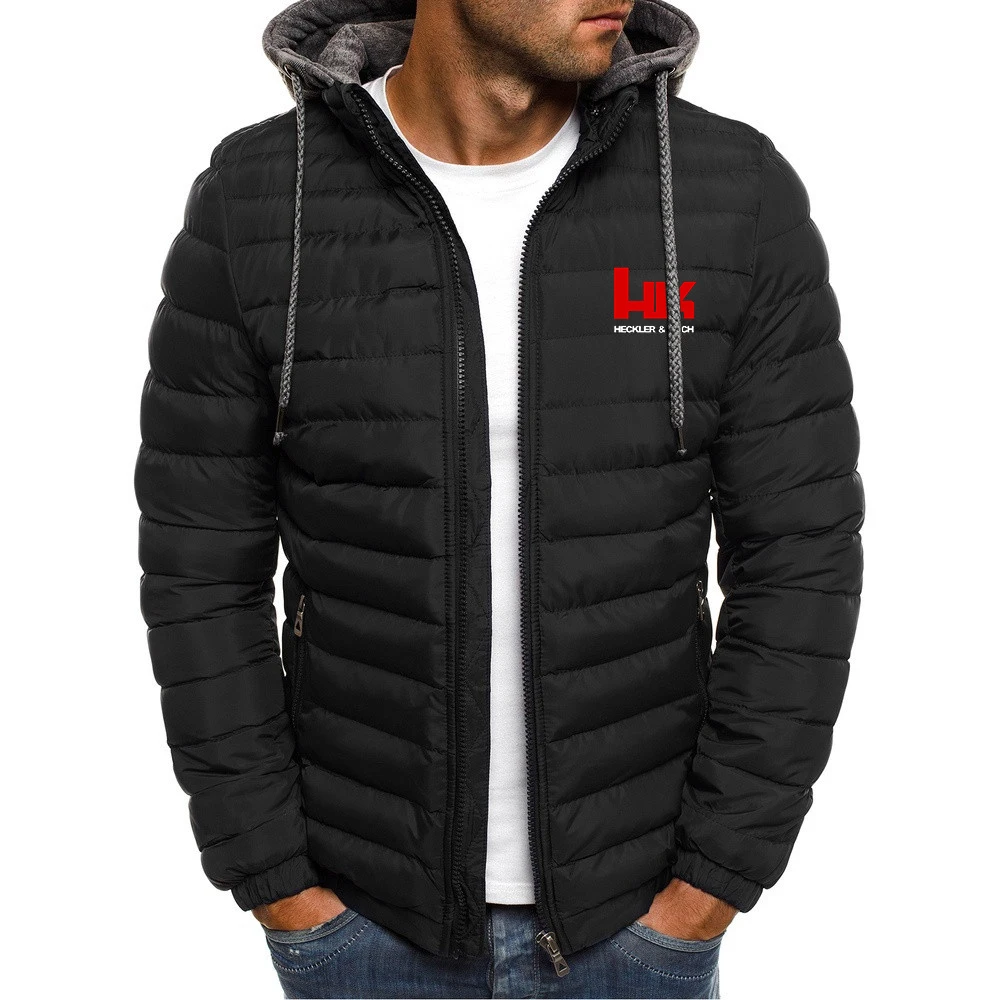 Men's High Quality Autumn Winter New Hoodie Sweatshirt Hk Heckler Koch No Compromise Printing Long Sleeve Fashion Male Hoodie