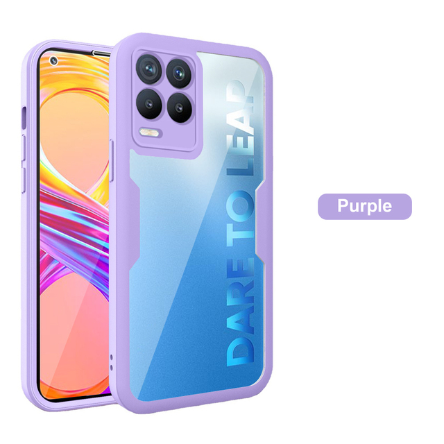 Full Body Cover For Oppo Realme 8 Pro Reno4Z Double Protective Case For Oppo A92 15S A 94 95 54 5G 9 5 93 52 72 92 74 Coque