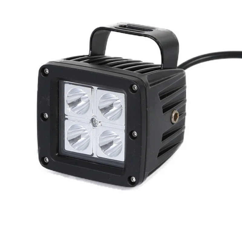 

12w Square Work Light Car LED Headlight off-Road Vehicle Ceiling Light Lamp Lighting Inspection Lamp