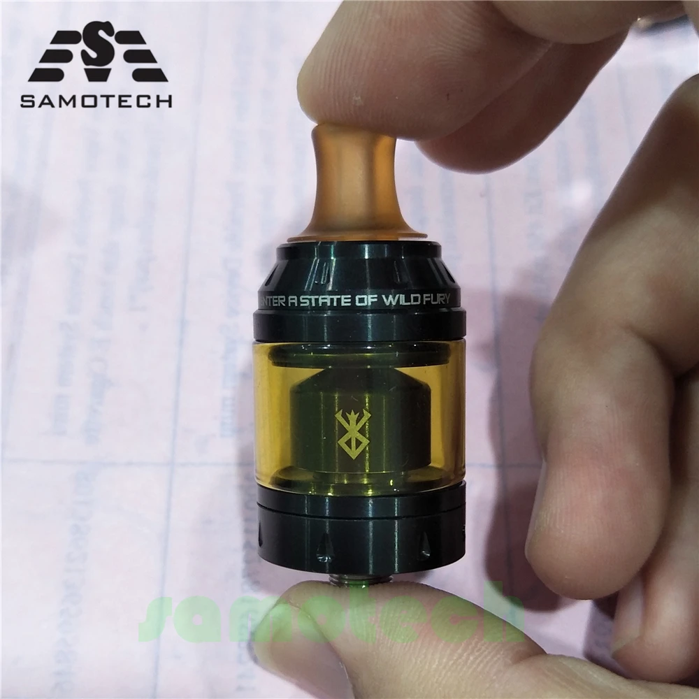 Berserker mini MTL RTA 22 мм v1.5 и BSKR 3 шт. трубчатый атомайзер RBA с одной катушкой | Электроника