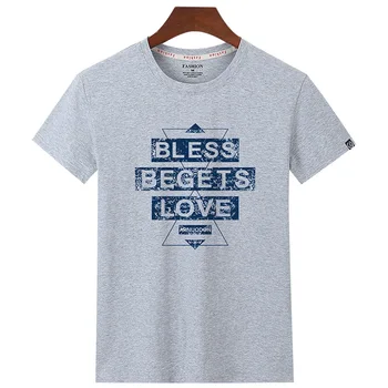 

Summer new women's street letter characters print loose short-sleeved T-shirt 85.02