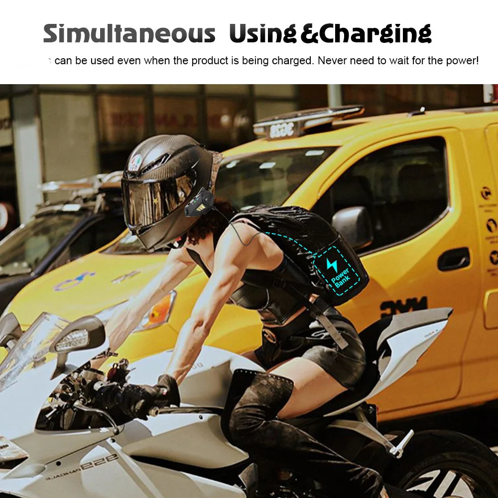 FreedConn F1 Motorcycle WiFi Full HD 