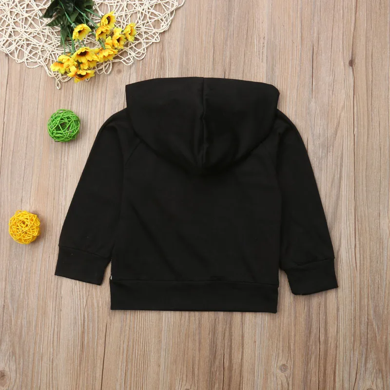 Осенне-зимний свитер с капюшоном для маленьких мальчиков, для мальчиков, с длинными рукавами, лось, лес, толстовки с принтом, топы, Повседневная хлопковая одежда, От 6 месяцев до 4 лет