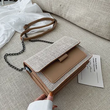 

Woman Bags 2019 Fashion Coin Flap Patchwork Casual Hasp Shoulder schoudertas dames borsa donna bolsas de mujer torebka damska