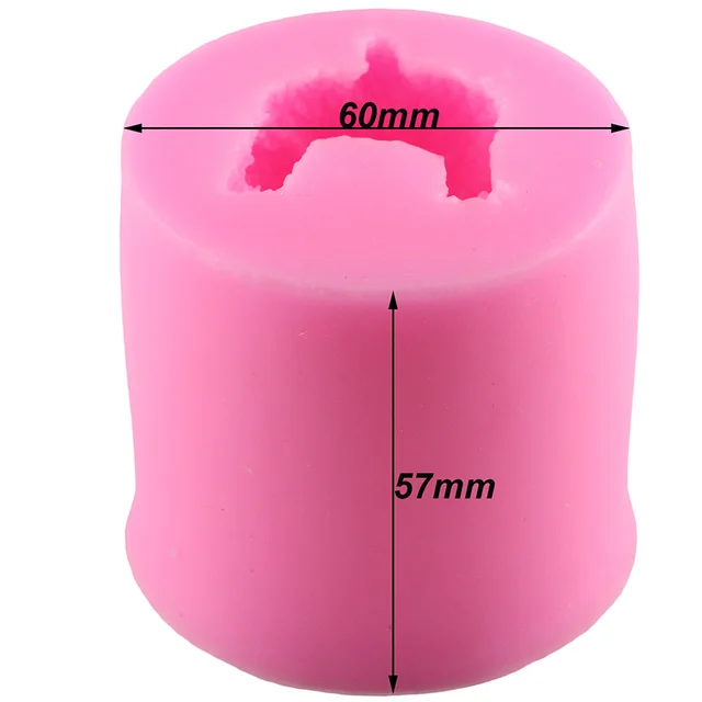 3D Aranyos Medve Kézzel Készített Szappan Szilikon Formák Gyanta Agyag Gyertya Penész Barkács Fondant Sütemény Díszítő Szerszámok Csokoládé Cukorkák Formái - Image 2