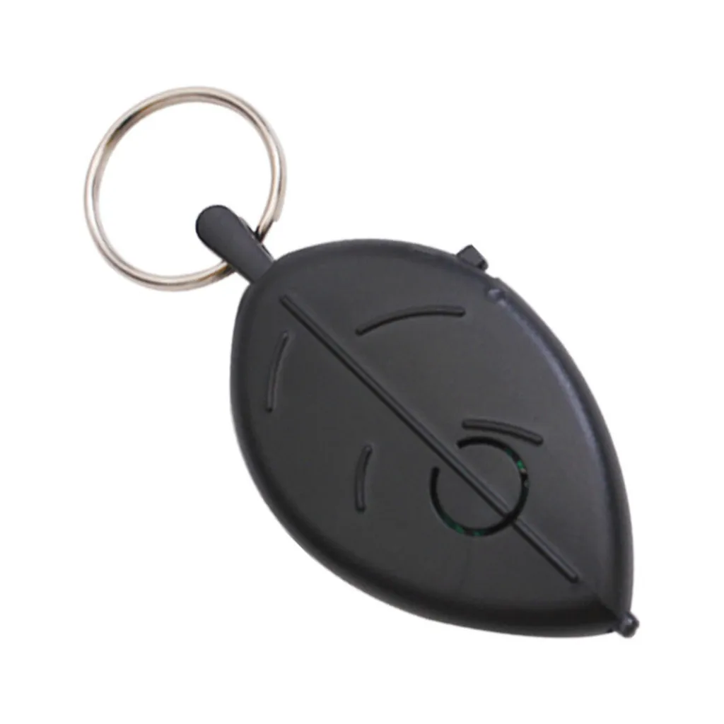 Новое кольцо для ключей Голосовое управление анти-потеря устройство лист мини свисток ключ искатель мигающий писк дистанционный детский ключ сумка кошелек локаторы