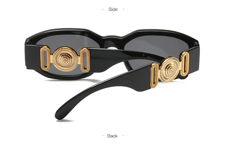 RBRARE Vintage Small Frame Sunglasses Women/men Luxury Brand Designer Vintage Gradient Sun Glasses Men Gradient Shades Glasses