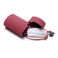 Mini lunettes de lecture pliantes pour hommes et femmes, monture en métal noir, portable, boîte d'origine, mode chaude, design 5