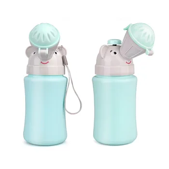 

Portable Child Urinals Toilet Potty Training Bottle Pot Cup Waterproof Baby Boys Girls Car Airplane Train Travel 500 ML Capacity