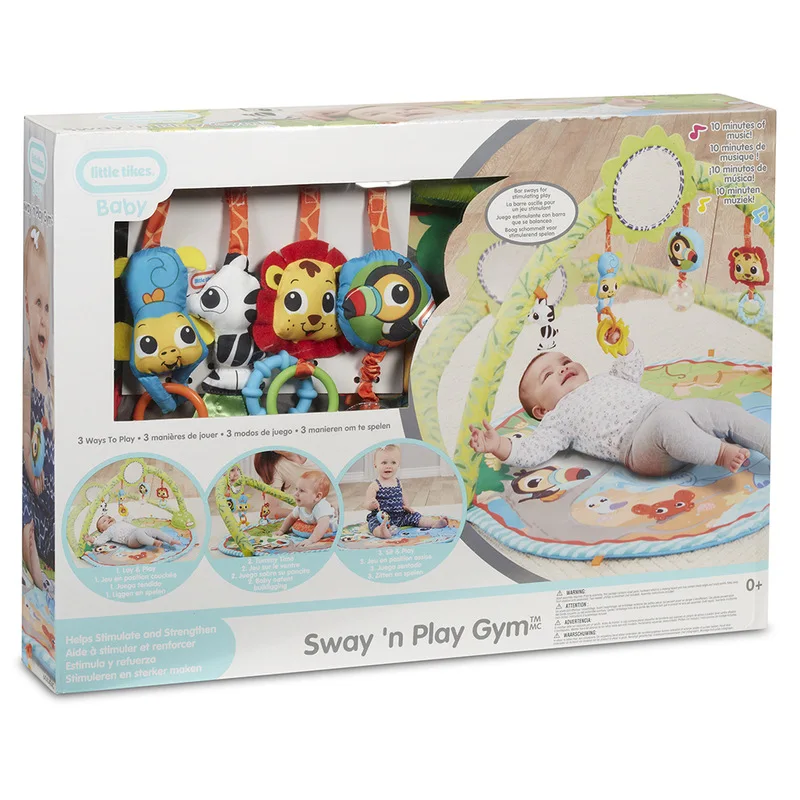 

America Little Tikes Children Baby Multi-functional ji qu Learner Gymnastic Mat 0-3-Year-Old Infant