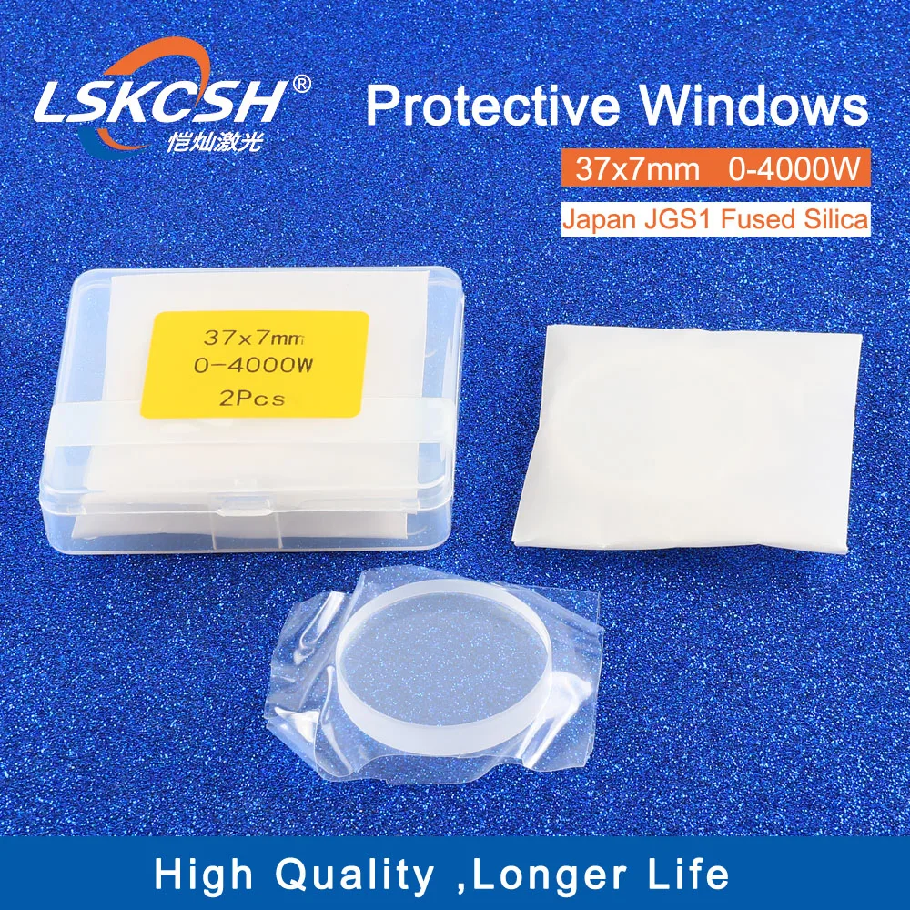 LSKCSH 6 шт./лот 37*7 мм лазерные защитные зеркала для окон precitec OG Y D37 d7 защитное стекло