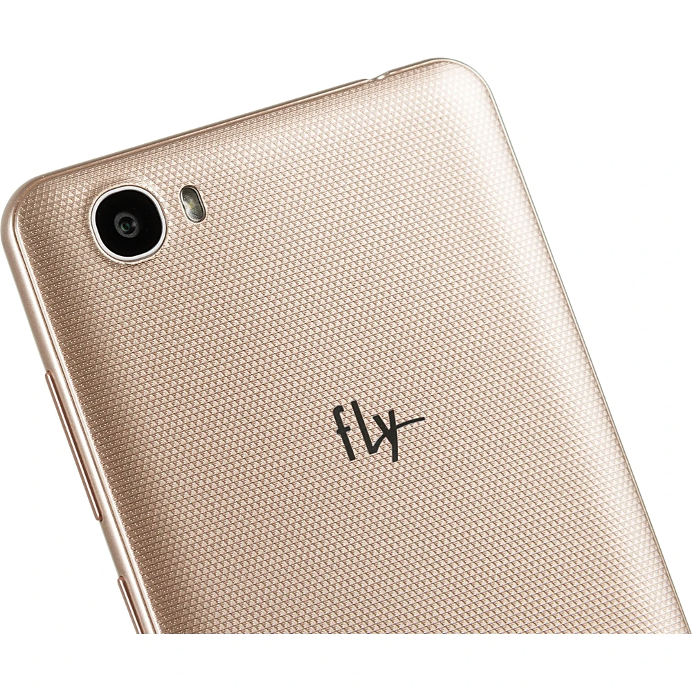 Смартфон Fly Life Mega 8Gb 1Gb золотистый 3G 4G 2Sim 5.7" IPS 720x1440 And7.0 8Mpix 802.11bgn GPS