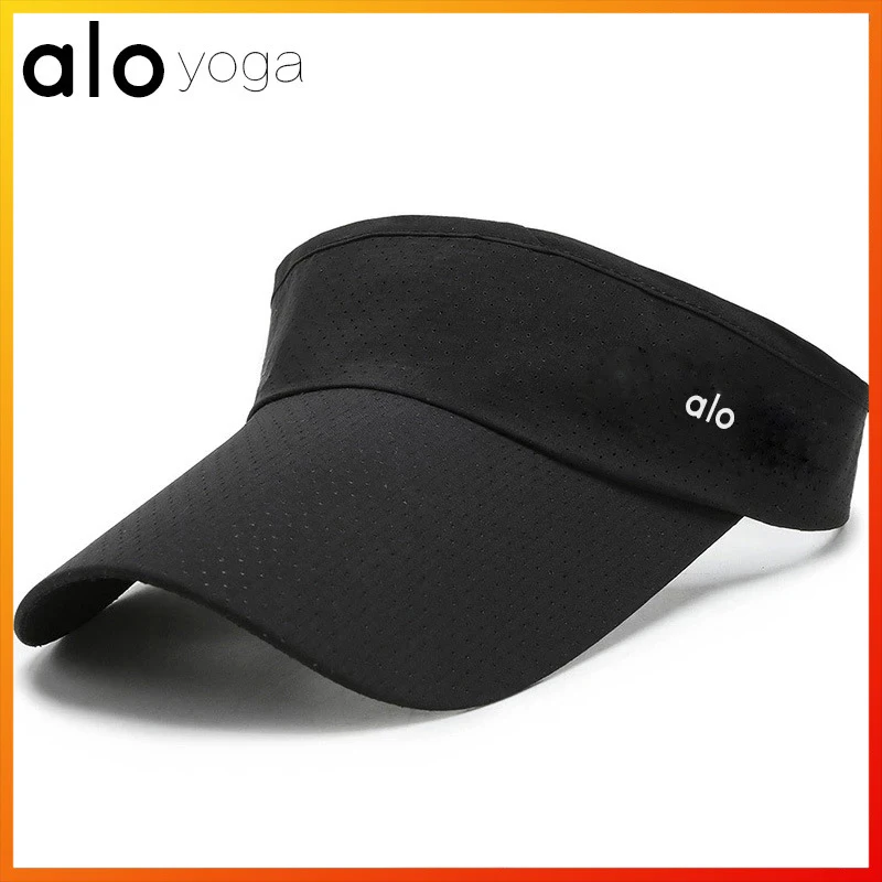 Alo Yoga Tennis Cap Ladies Adjustable Sports Headband Sun Sports Sun