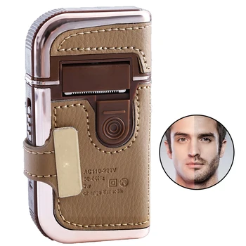 

Portable Rechargeable Cordless Foil Shaver with USB Charging Cable for Men's face beauty tools