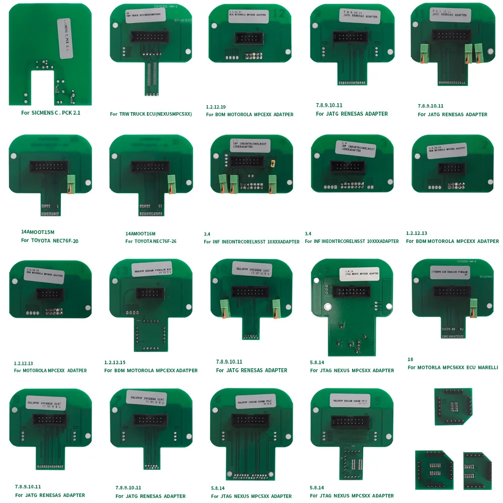 OBD2 диагностический инструмент 22 шт. BDM Адаптеры для KTAG KESS KTM Trasdata Chiptuning инструмент KESS KTM Dimsport BDM зонд адаптеры полный набор