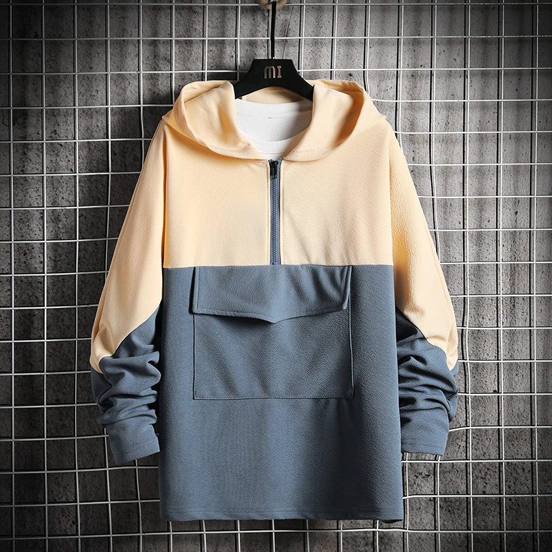 color block hoodies