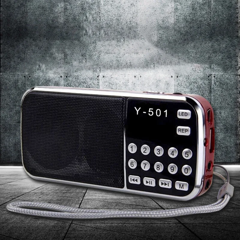 Портативное радио mp3-плеер высокой мощности цифровой аудио музыкальный плеер со