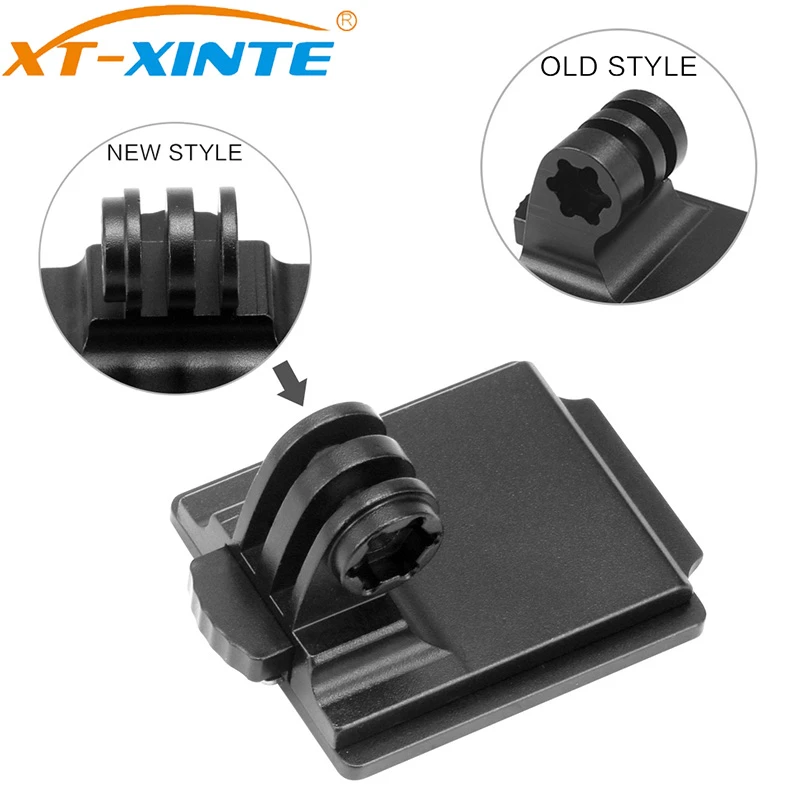 Aluminum Fixed Mount Helmet 3 Hole Nvg Base Holder Adapter For Gopro