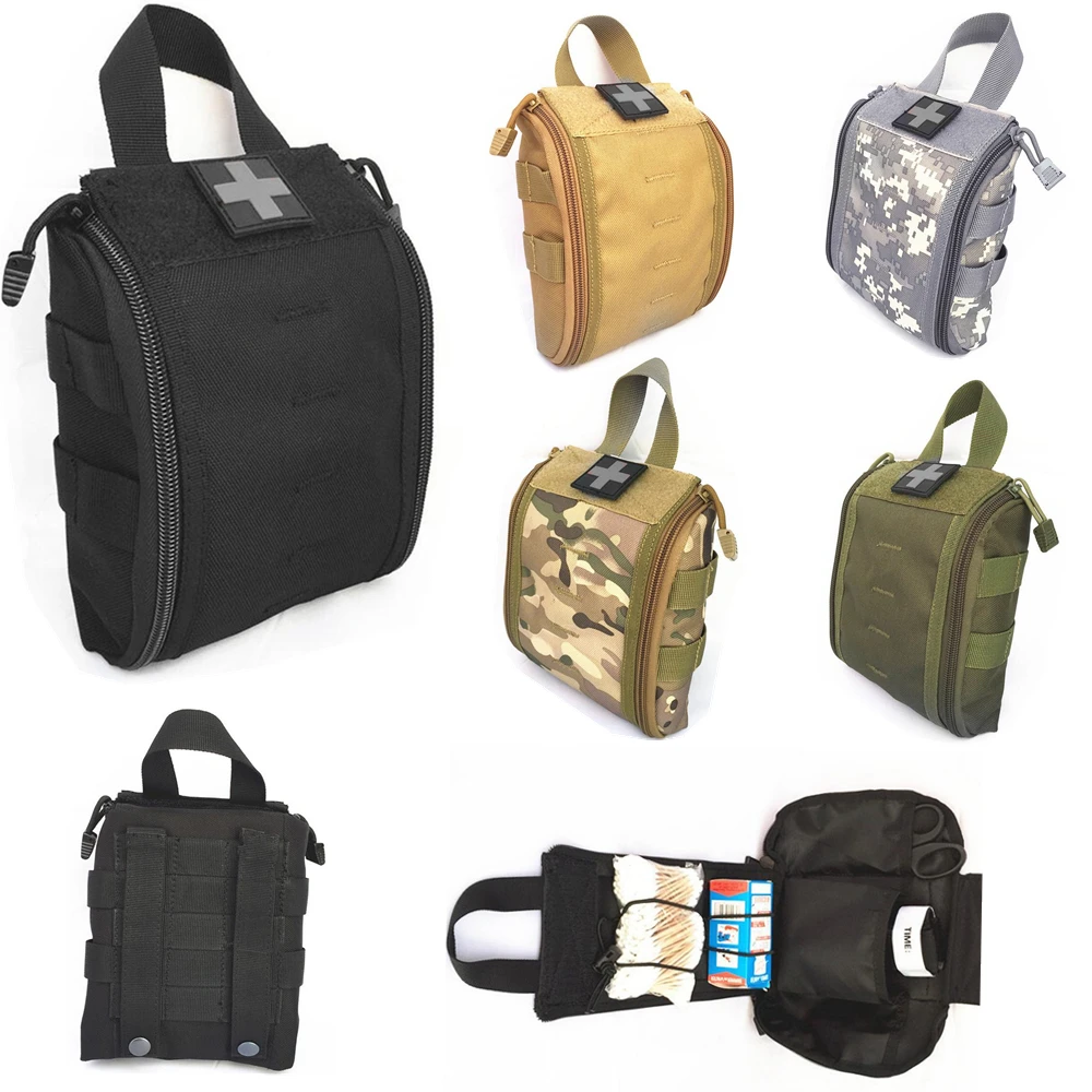 1000d Molle Tactical First Aid Kits Utility Medical Accessory Bag