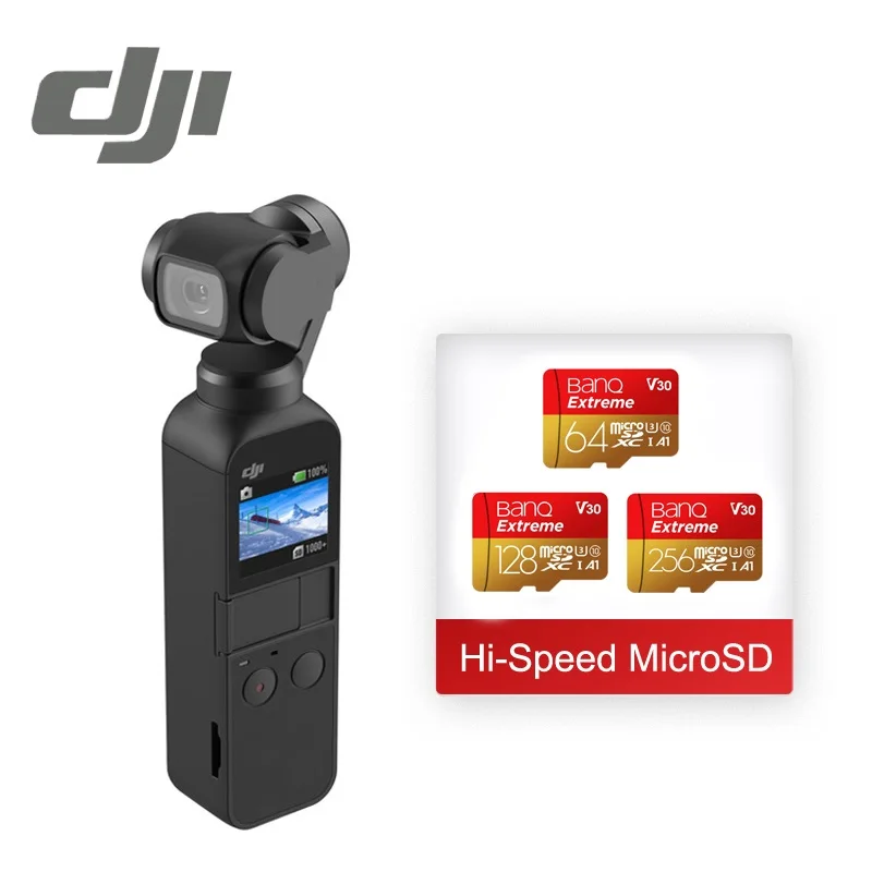 DJI Osmo карман 3 осевая стабилизированная ручной Камера с 4K 60fps видео оригинальный