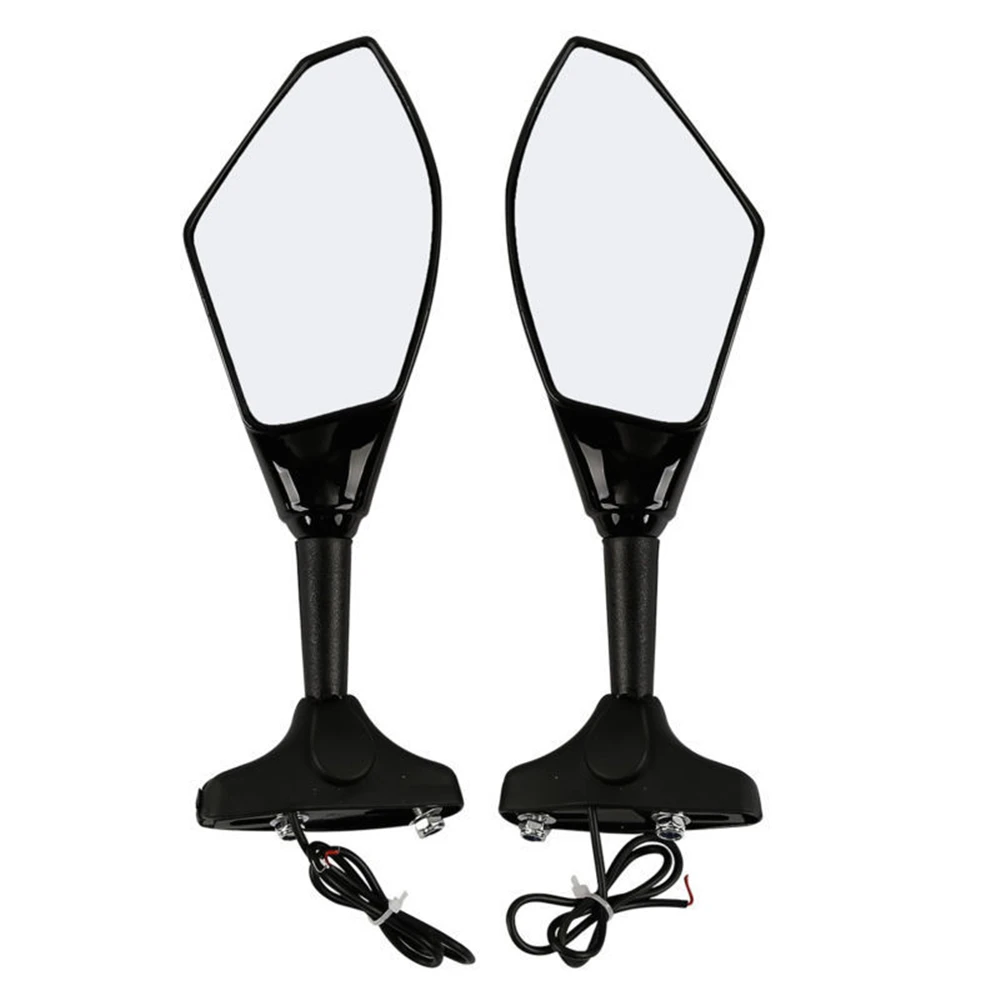 Зеркало для мотоцикла поворотные сигнальные огни для Honda CBF CBR 1987-2010 мотоцикл зеркало заднего вида светодиодный индикатор двойные лампы