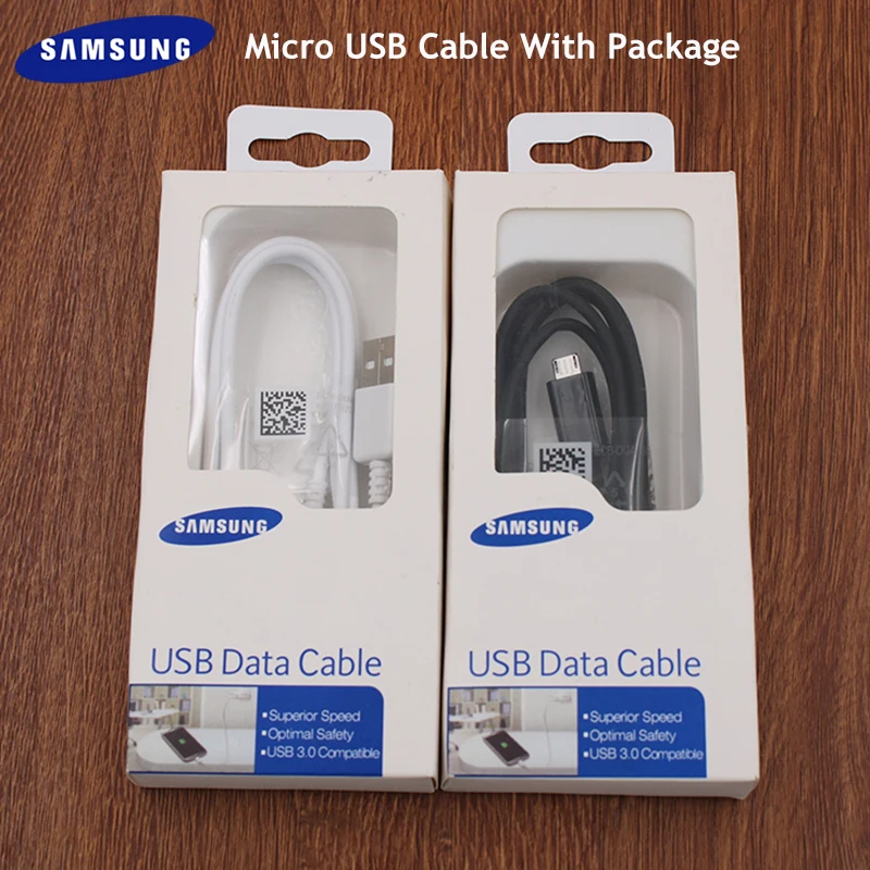 Оригинальный кабель Micro usb Samsung Galaxy S6 S7 edge plus линия передачи данных для быстрой