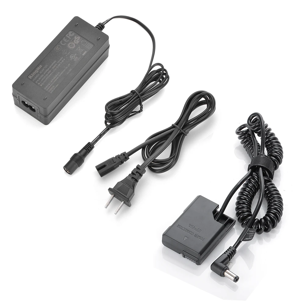 Bateria com Fonte de Alimentação Adaptador para Nikon Kingma Manequim D5300 D3500 D3400 D5100 D5200 D3300 P7800 P7700 En-el14 ac D5600 - Image 2
