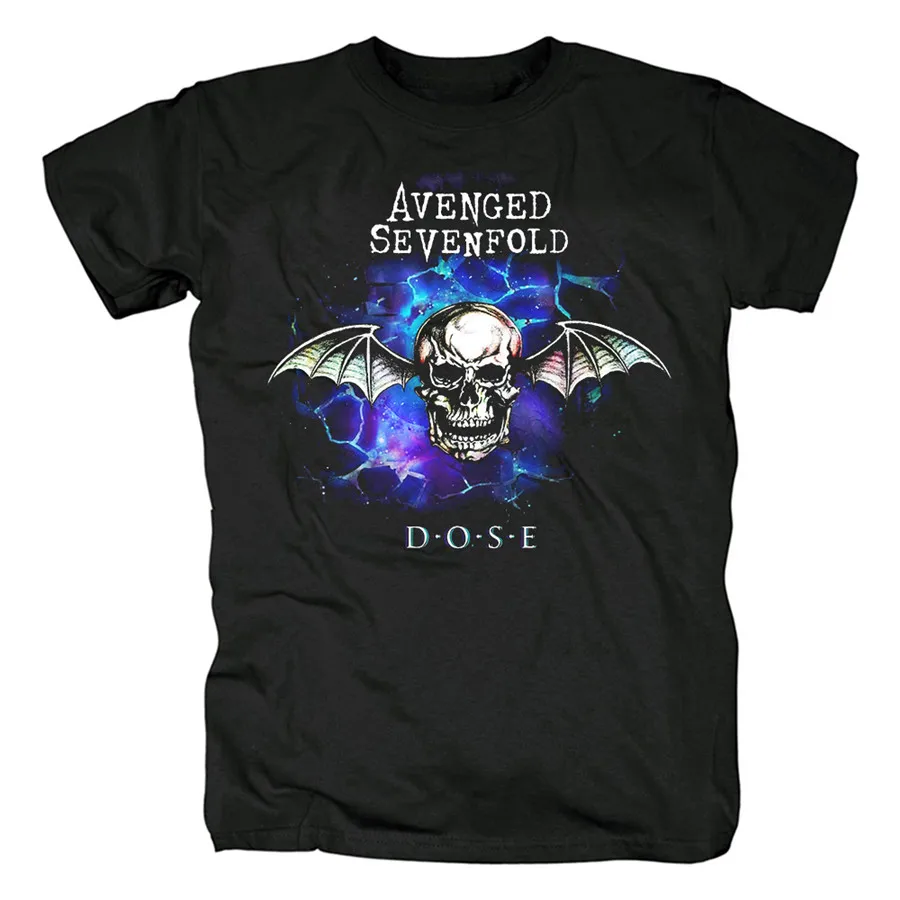 17 дизайнов иллюстрация демона Avenged Sevenfold A7X рубашка в стиле панк Hardrock тяжелый