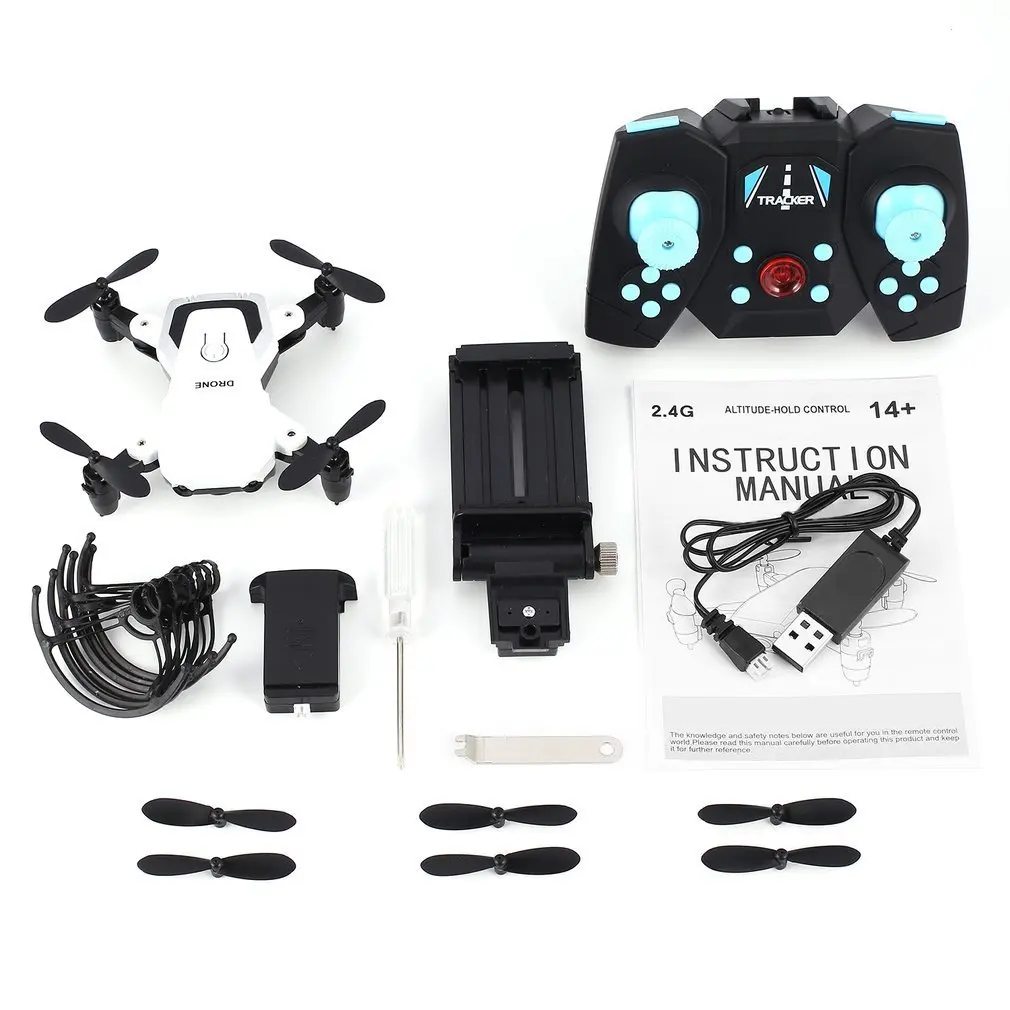 808 Mini Pocket Foldable FPV RC Quadcopter Drone with 720P HD Adjustable Wifi Camera Real-time Altitude Hold Headless Mode
