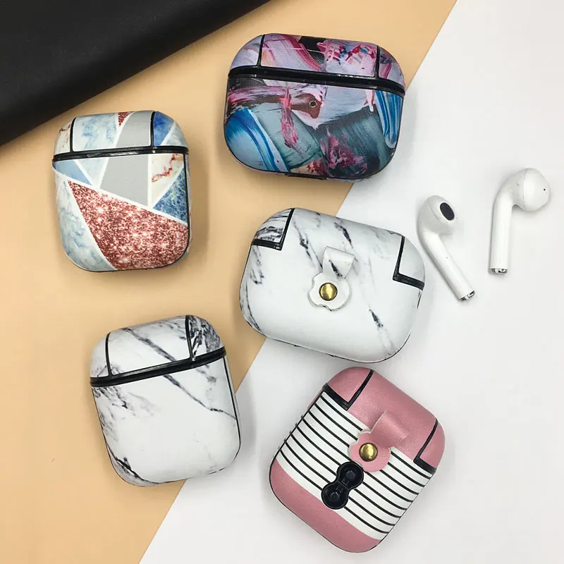 Для Airpods Pro Чехол беспроводной Bluetooth чехол для airpod 3 блестящий Apple Air Pods защитный